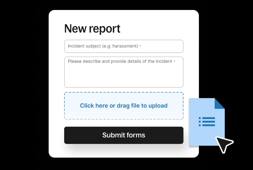 1 anonymous reporting feature cards 2x