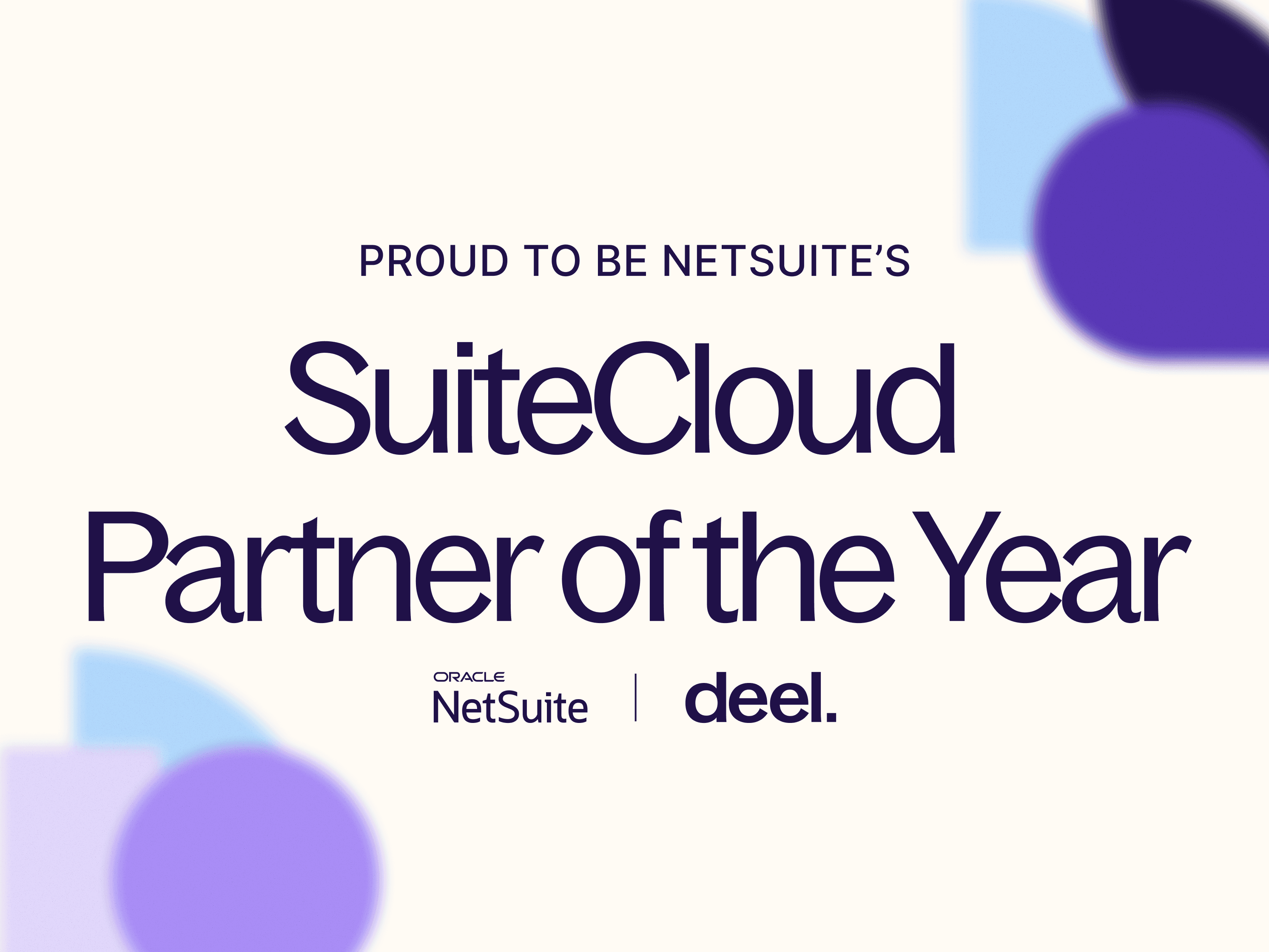Deel SuiteWorld Partner of the Year