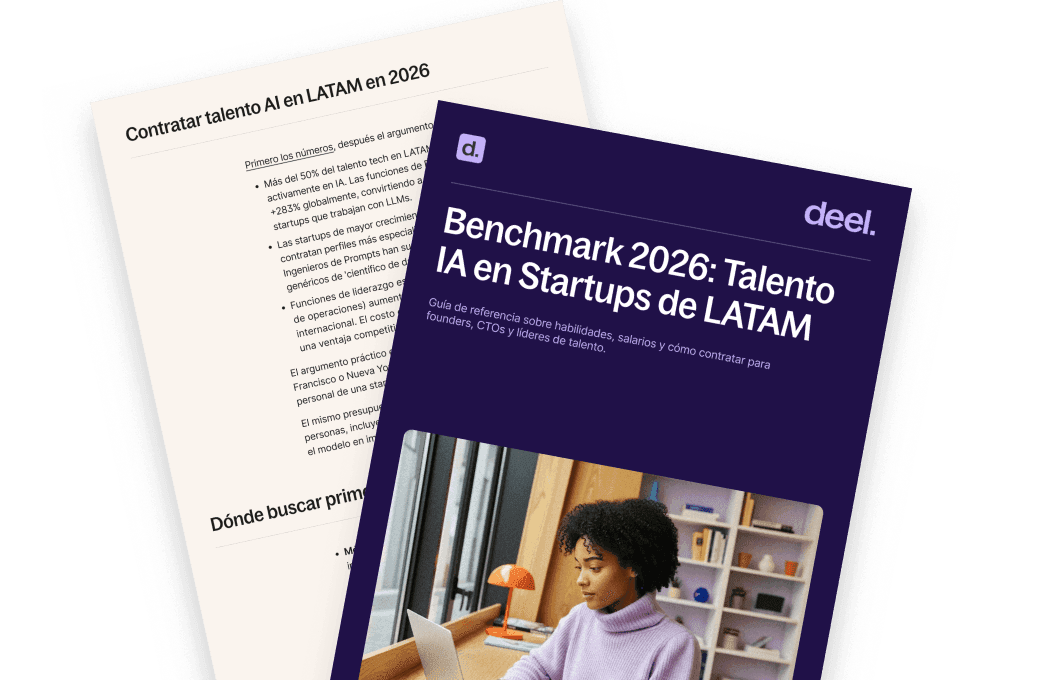 Benchmark 2026: talento IA en Startups de LATAM — Skills y cómo contratar