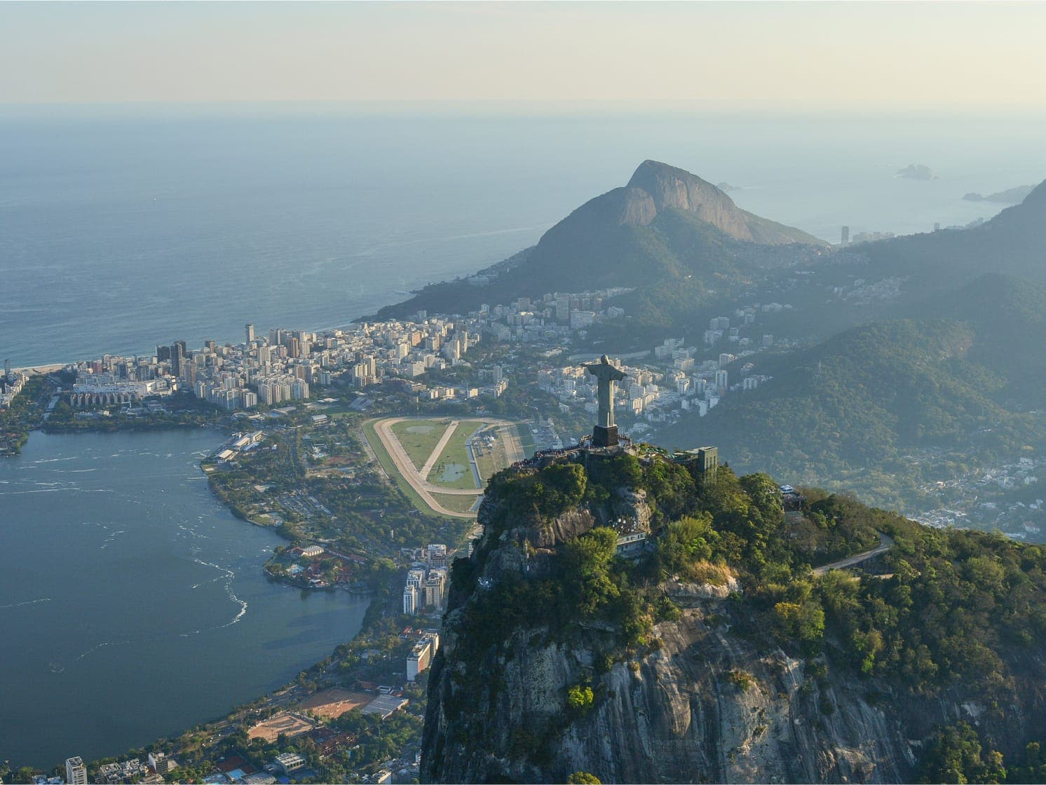 A view of the Rio de Janeiro coastline