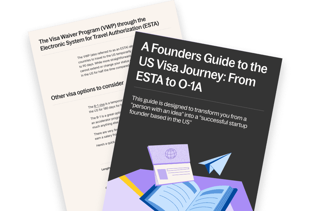 A Founders Guide to the US Visa Journey: From ESTA to O-1A