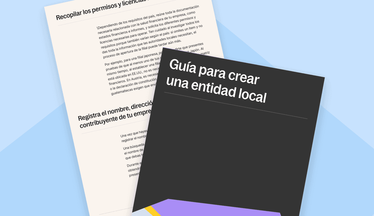Guía para crear una entidad local