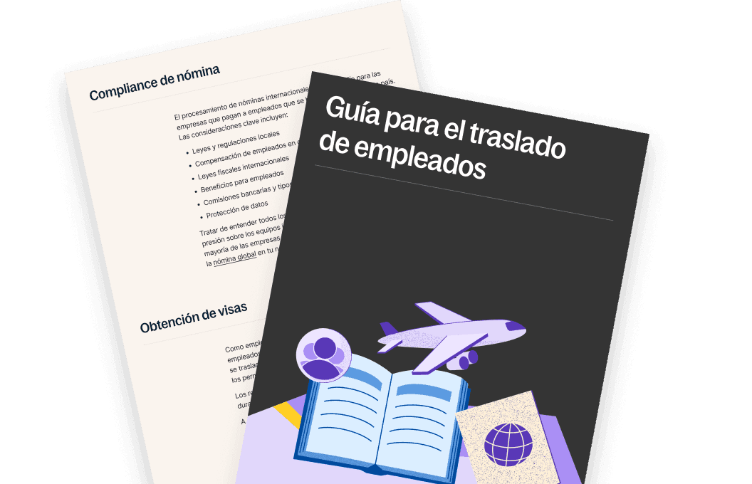 Guía para el traslado de empleados