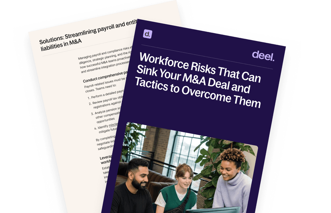 Cover image for Workforce Risks in an M&A PDF