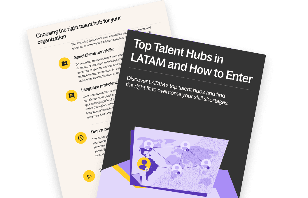 Top talent hubs in LATAM and how to enter hero illustration