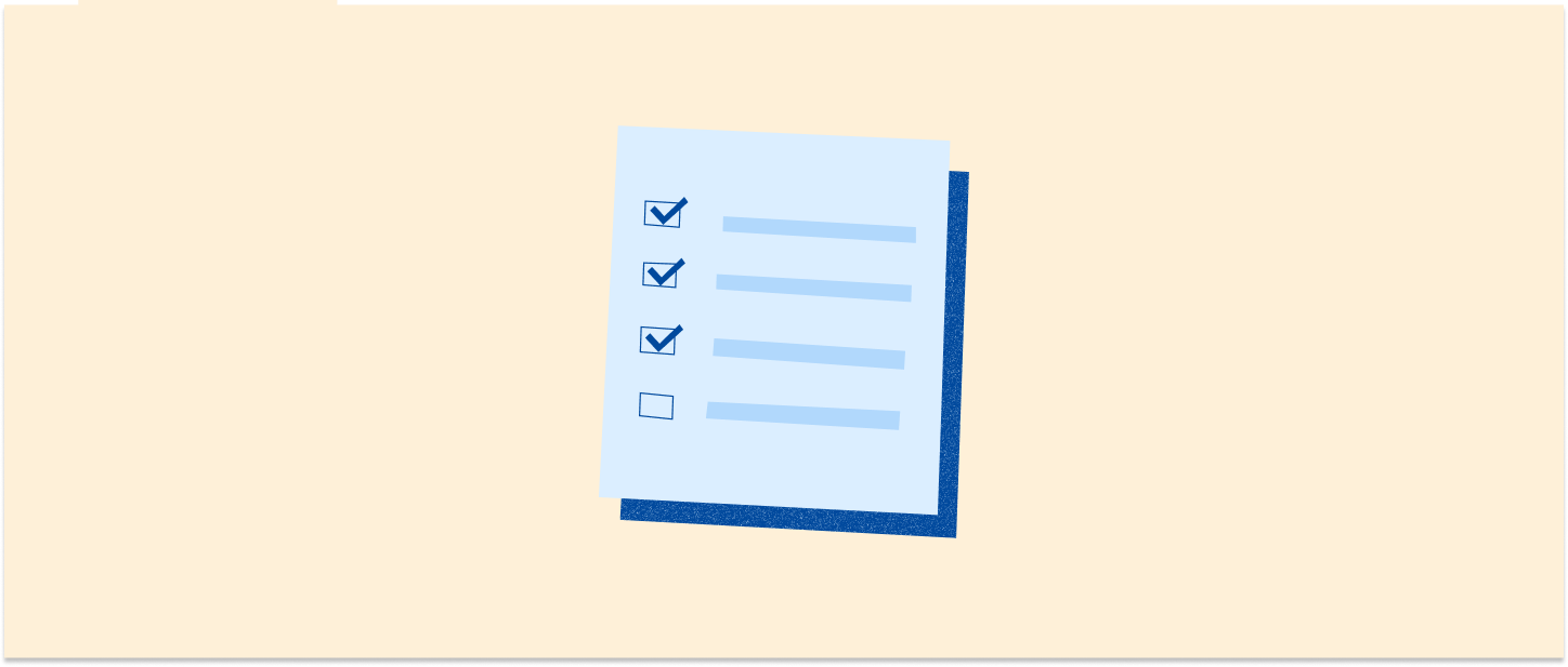 Compliance checklist header