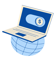 icon payroll payment global centralized