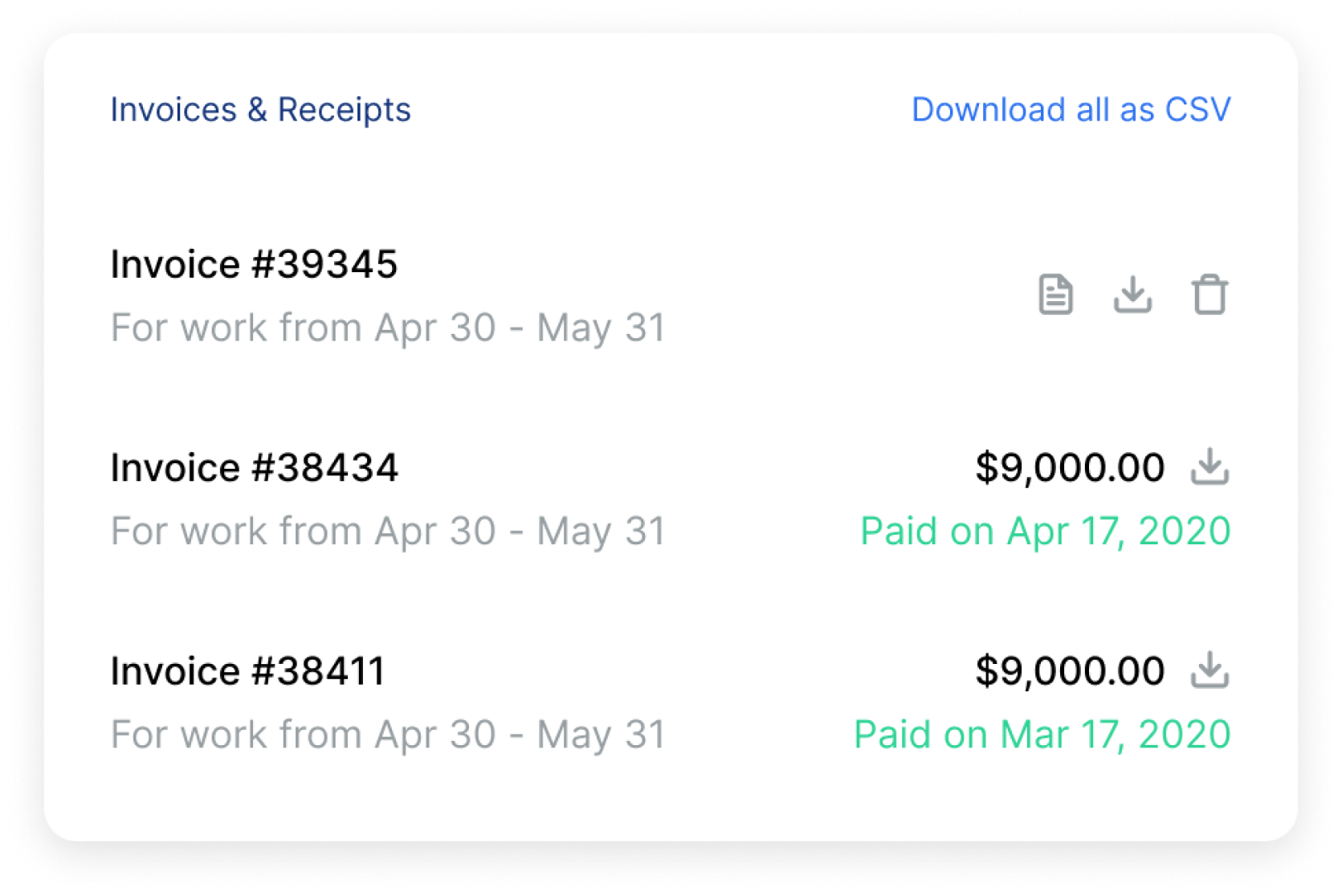 Invoice image