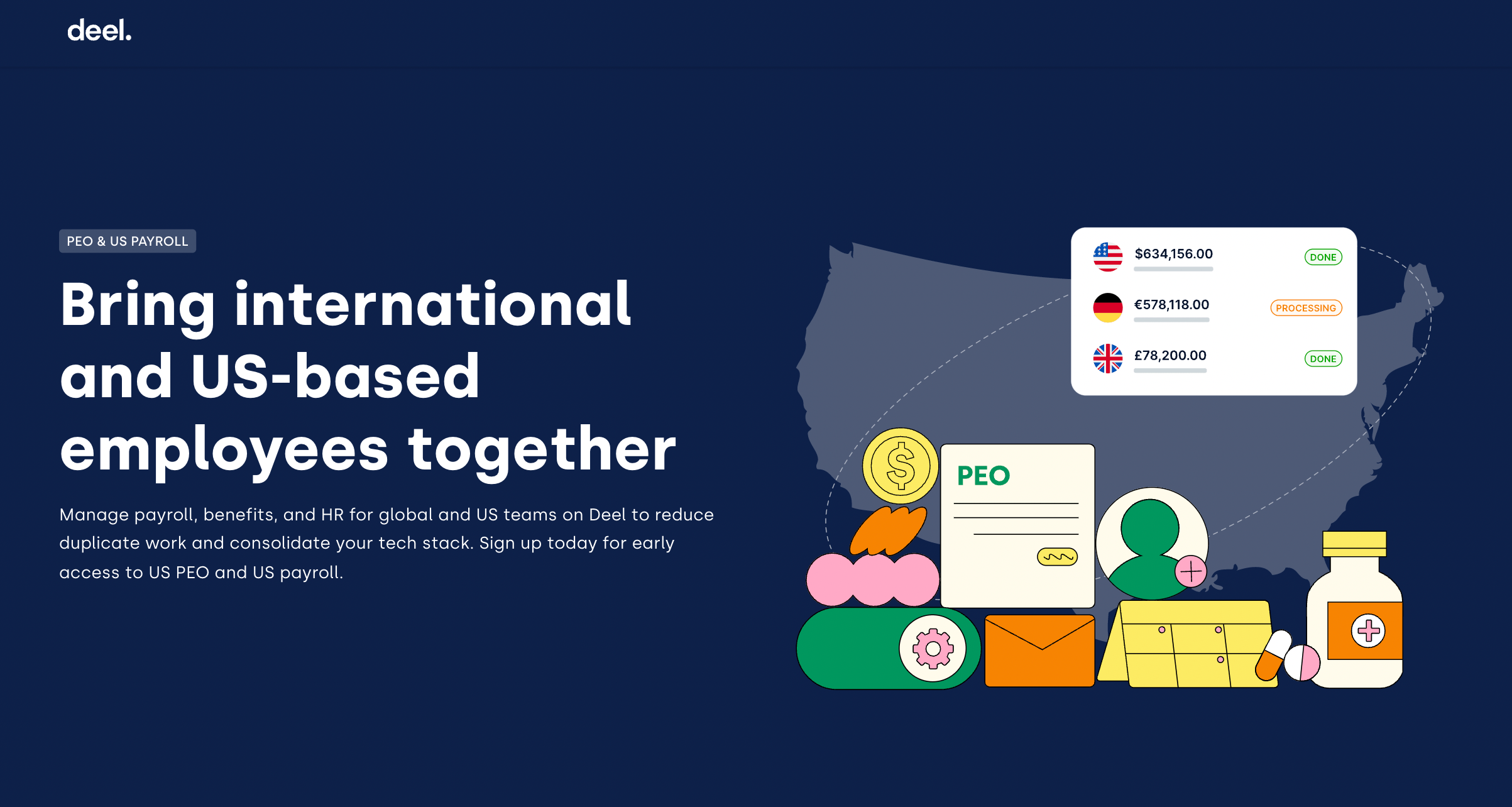 PEO & US Payroll Bring international and USbased employees together